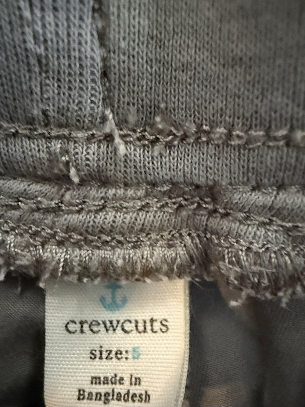 J. Crew Men's Light Gray Drawstring Athletic Shorts - Picture 2 of 4